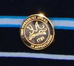 The badge representing the Yorkshire Award